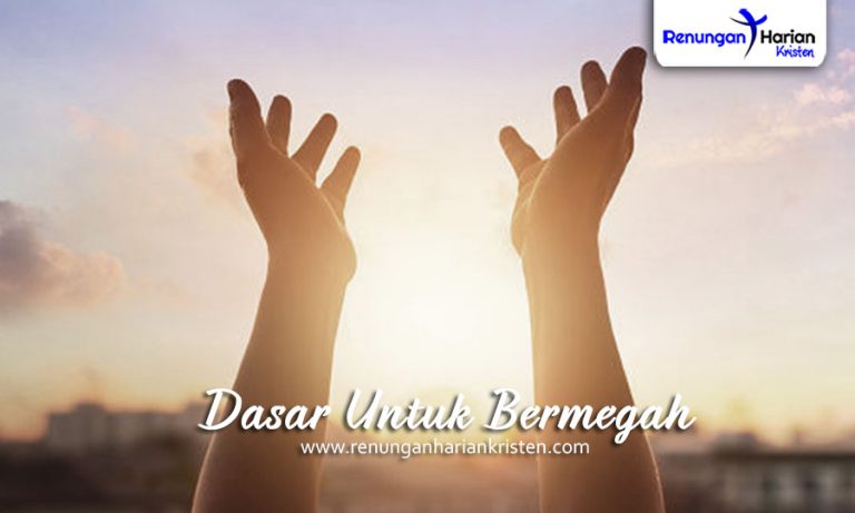  Renungan  Pagi  Roma 4 1 12 Dasar Untuk  Bermegah