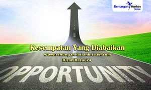 Renungan-Harian-Kisah-Rasul-24-Kesempatan-Yang-Diabaikan