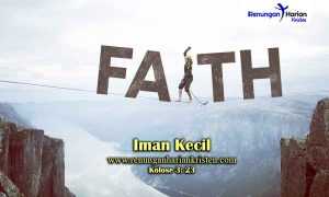 Renungan-Kolose-3-23-Iman-Kecil