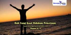 Roh Yang Kuat Didalam Pekerjaan